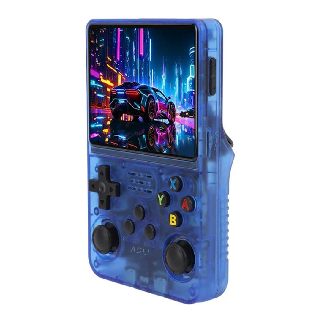 Asli Global Xretro Engine 3.5 Xretro Handheld Game Console With Linux System 128GB | Blue Asli Global Xretro Engine 3.5 Xretro Handheld Game Console With Linux System 128GB | Blue